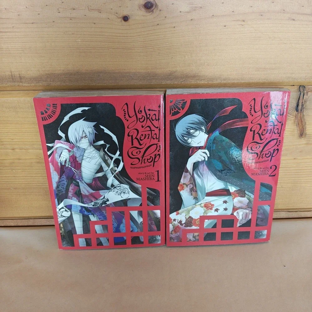 Yokai Rental Shop Vol.‎ 1 & 2 by Mashiba, Shin 9781626926424 9781626927360